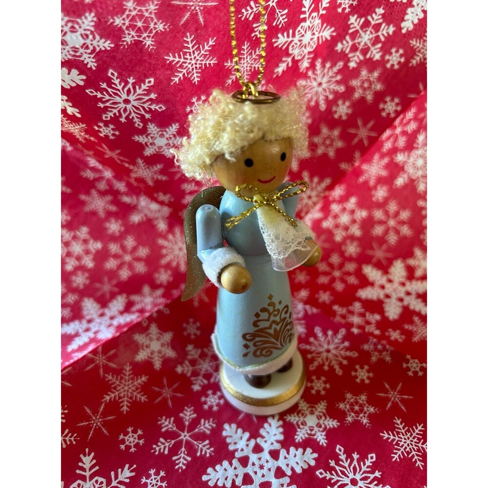 Blue Angel Holiday Ornament